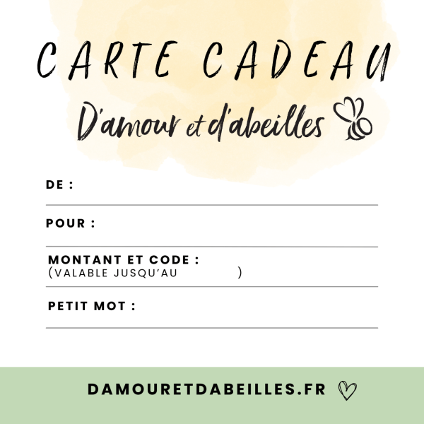 Carte cadeau