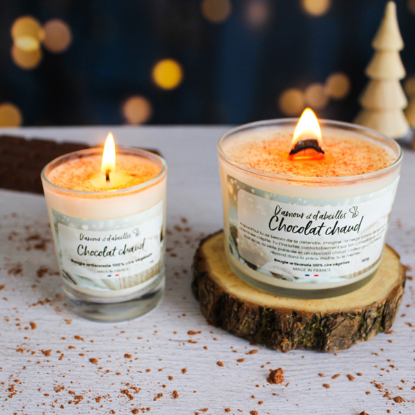 Bougie chocolat chaud