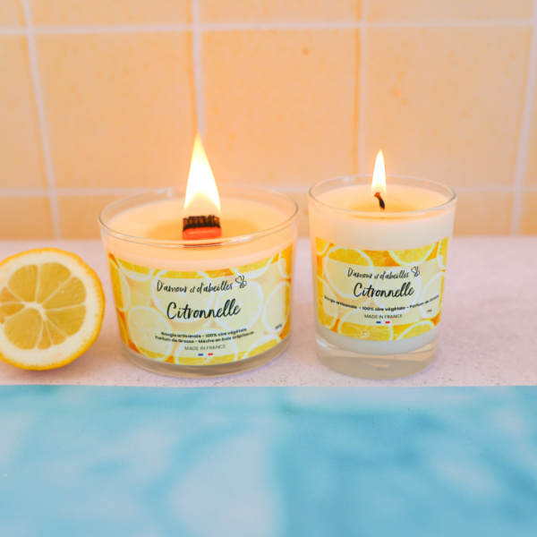 Bougie citronnelle